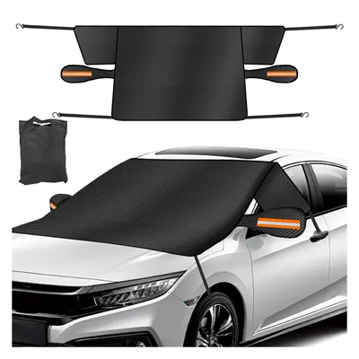 Windshield Anti-Frost and Snow Cover, Car snow shield