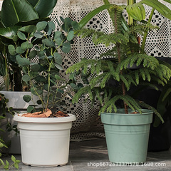 ユニバーサルプラスチック植木鉢霍倫標準鉢草植木鉢バラ月季果物野菜栽培鉢多肉鉢育苗鉢