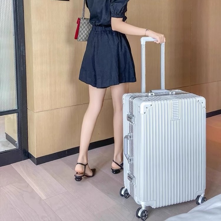 [Fábrica cuidadosamente seleccionada] Maleta para mujer 2024 nueva maleta con ruedas para hombre, embarque pequeño de 20 pulgadas, equipaje de viaje silencioso
