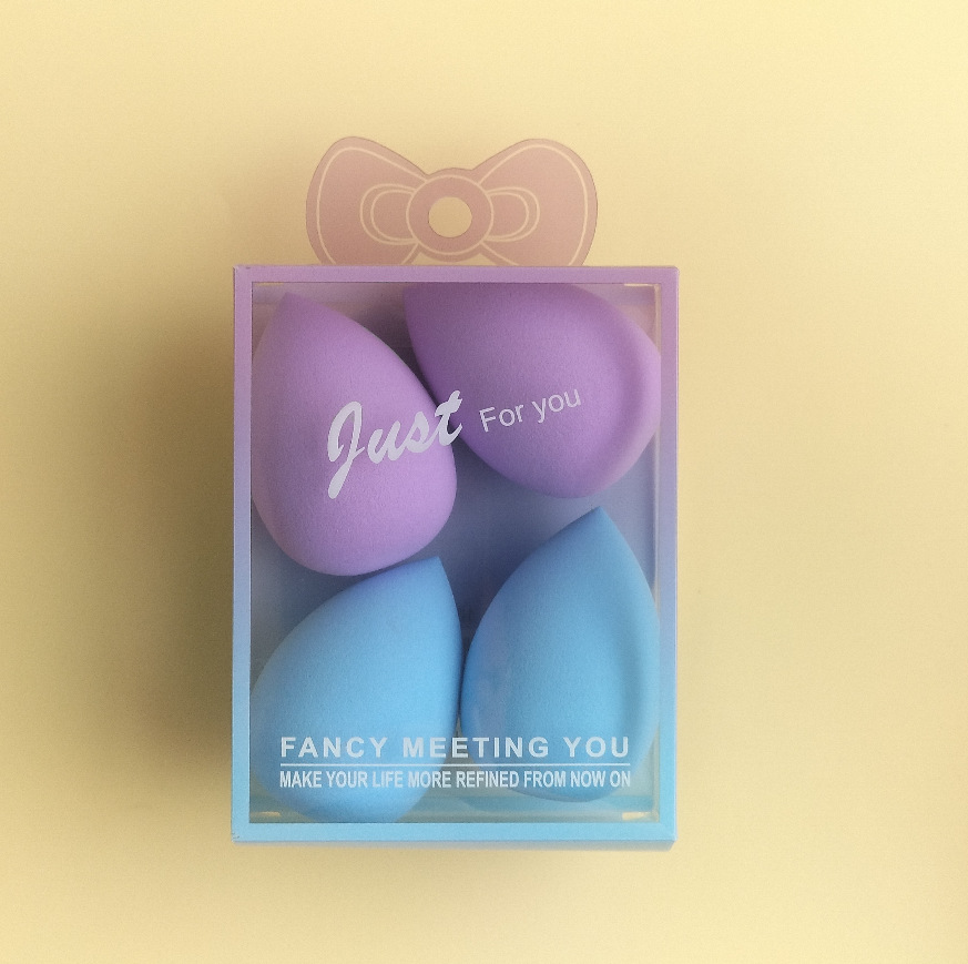 Cosméticos de belleza UV impresa arco colgante mascota caja de almacenamiento transparente polvo de maquillaje huevo mascota caja de almacenamiento transparente