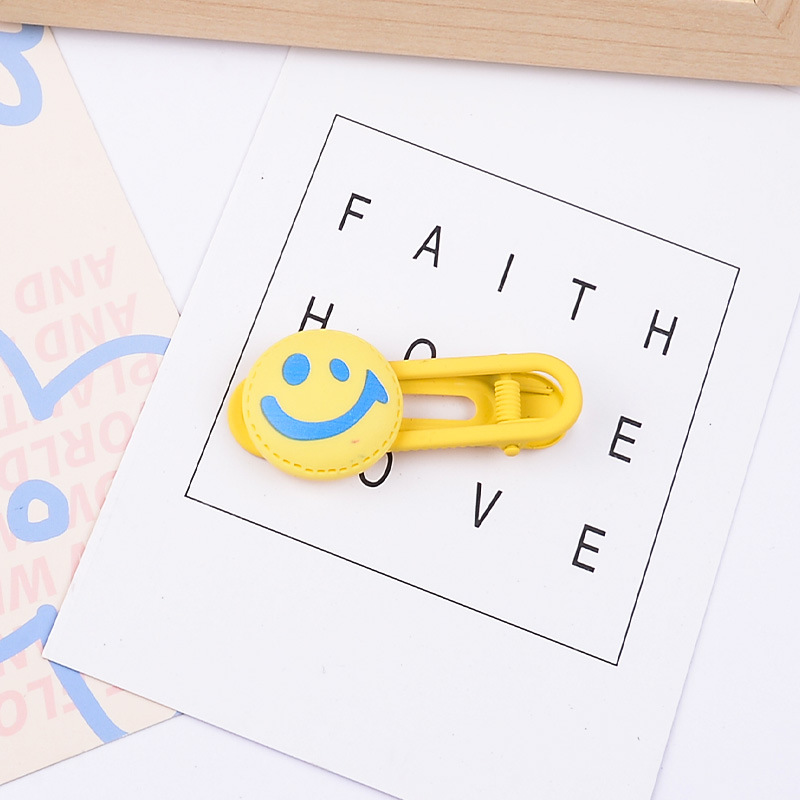 Primavera nueva historieta Sanrio oval metal horquilla linda chica dulce lado Bangs hairpin tocado