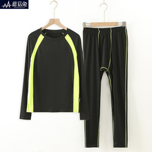 大码童装胖男童速干训练服套装中大童儿童篮球打底紧身衣一件代发