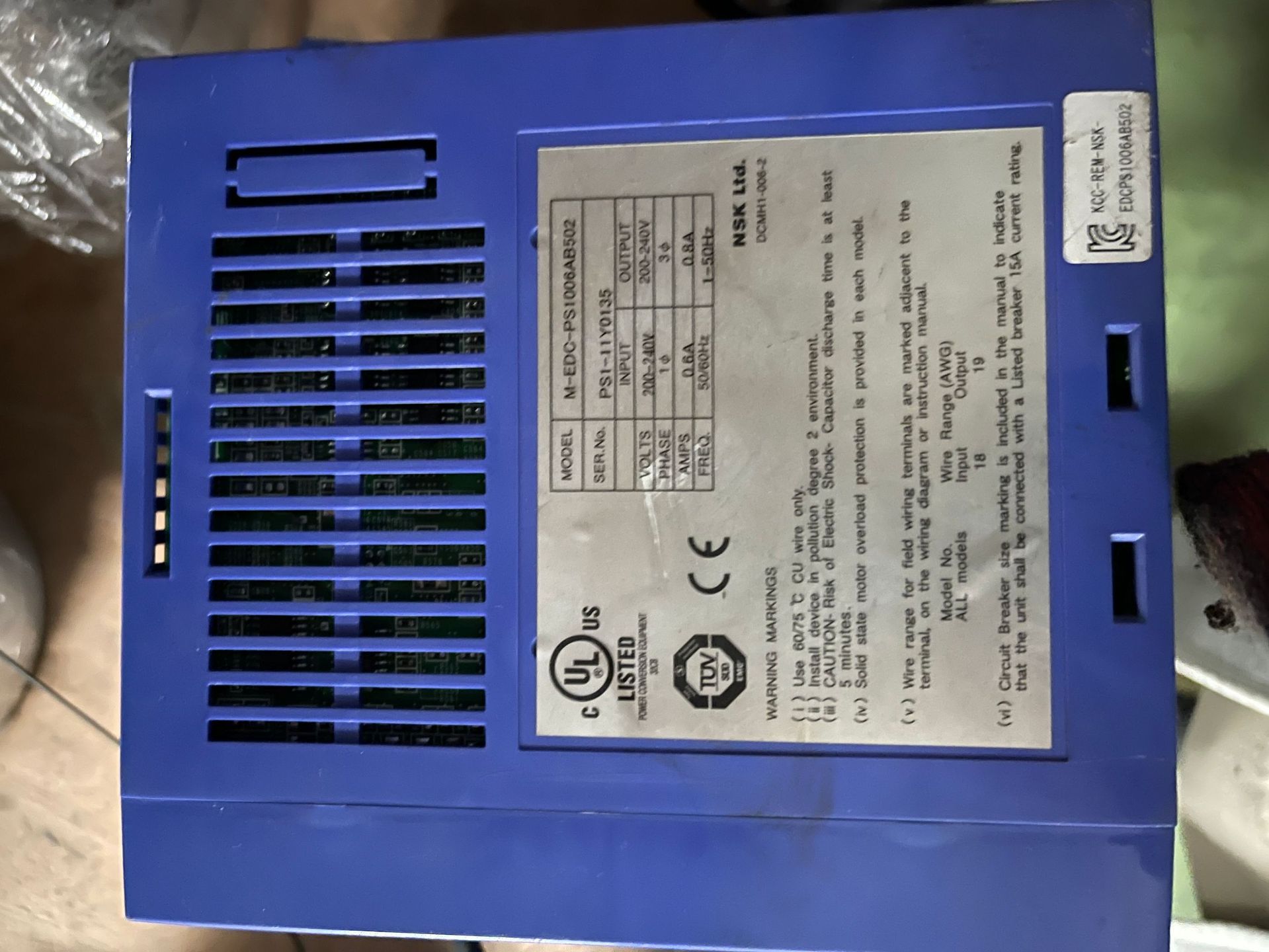 NSK驱动器 M-EDC-PS1006AB502