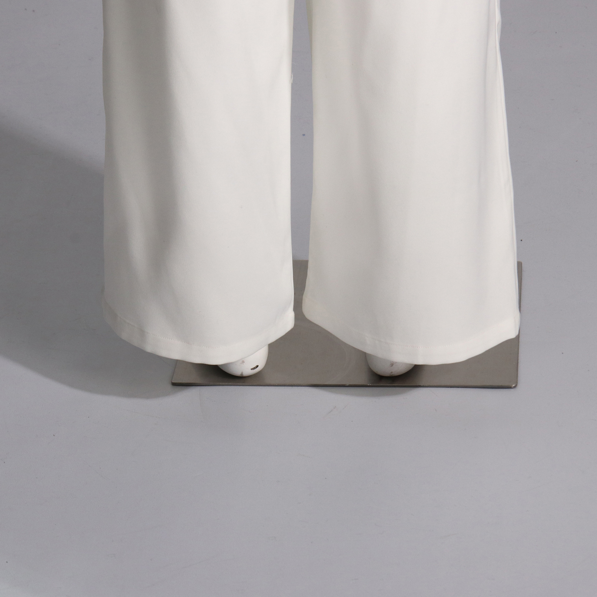 Women's Clothing Fashion casual suit for women 2024 summer new long sleeved short suit jacket + mesh slit wide leg trousers_voghion.com