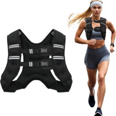 加重ベスト メンズ レディース ウェイトウェイトベスト 調節可能 ランニング トレーニング ワークアウト ジョギング用