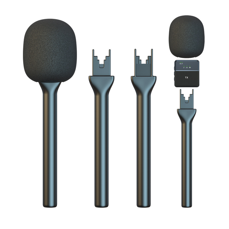 Handheld stick multi-model microphoneインタービューハンドル|undefined