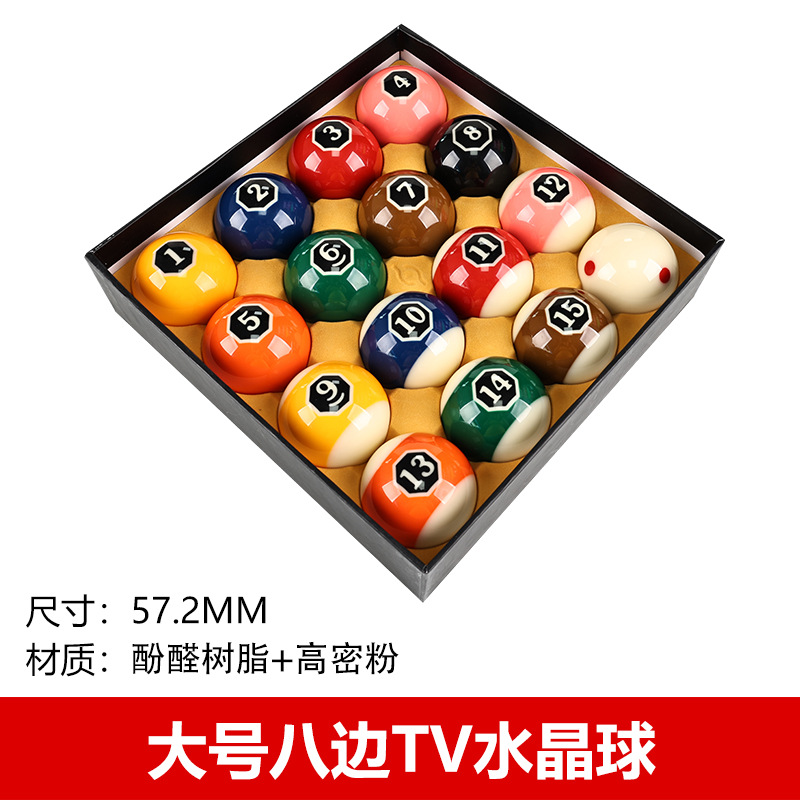 Large eight-sided TV crystal ball
