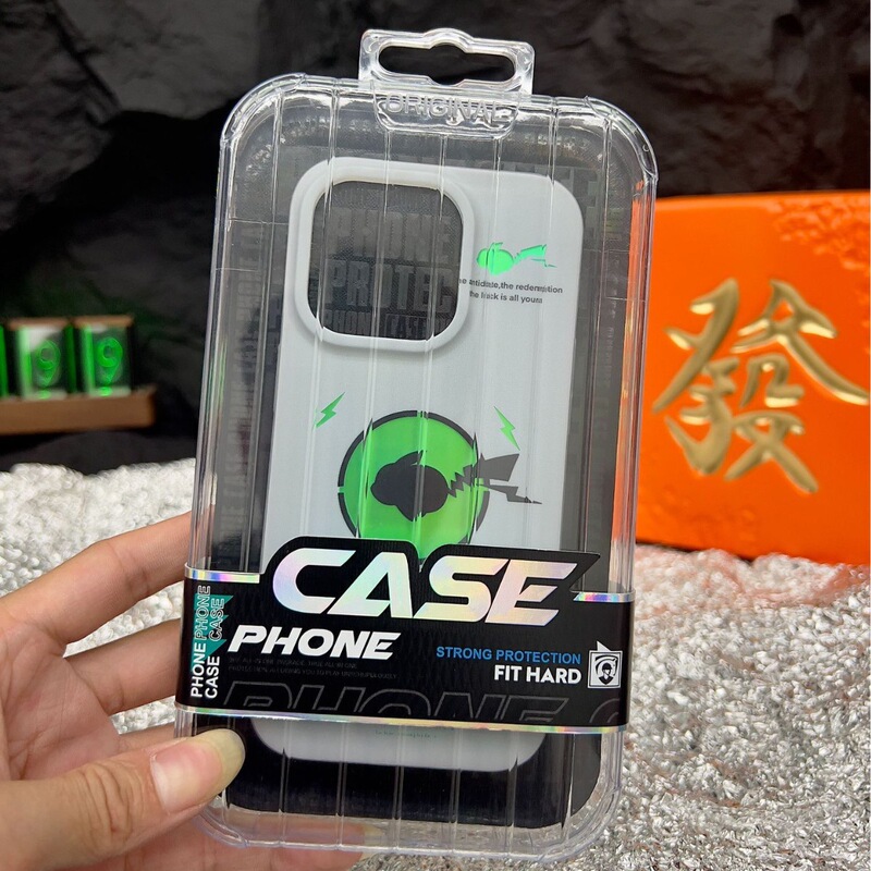Mobile phone case packaging box Apple mobile phone case packaging hard box color box products ps plastic box mobile phone case packaging factory
