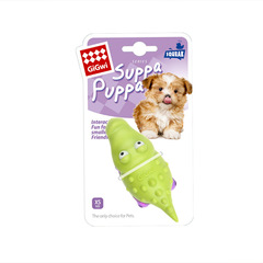 Gigwi Premium Dog Toys Crocodile Puppy Puppy Puppy Teething Chewable Rubber Sound Pet
