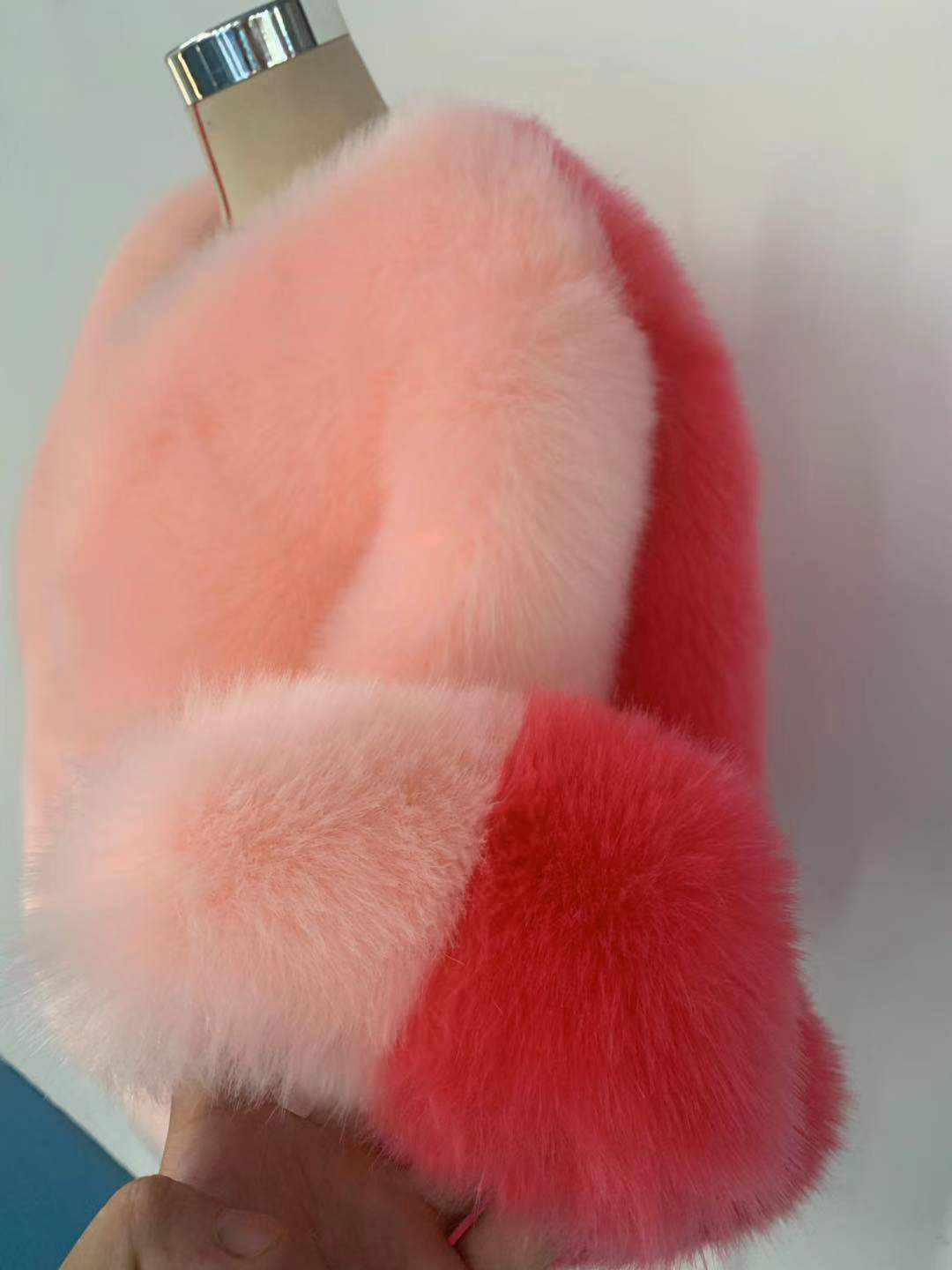 Vêtements pour femmes manteau de fourrure mode féminine manteau chaud décontracté assorti de couleurs_voghion.com