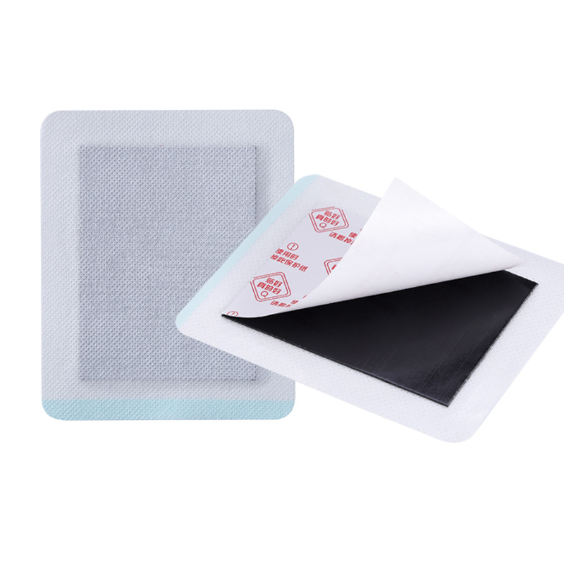 Far Infrared Herbal Pain Relief Patch for Neck Shoulder Lumbar Support Adults Non-Woven Fabric in use