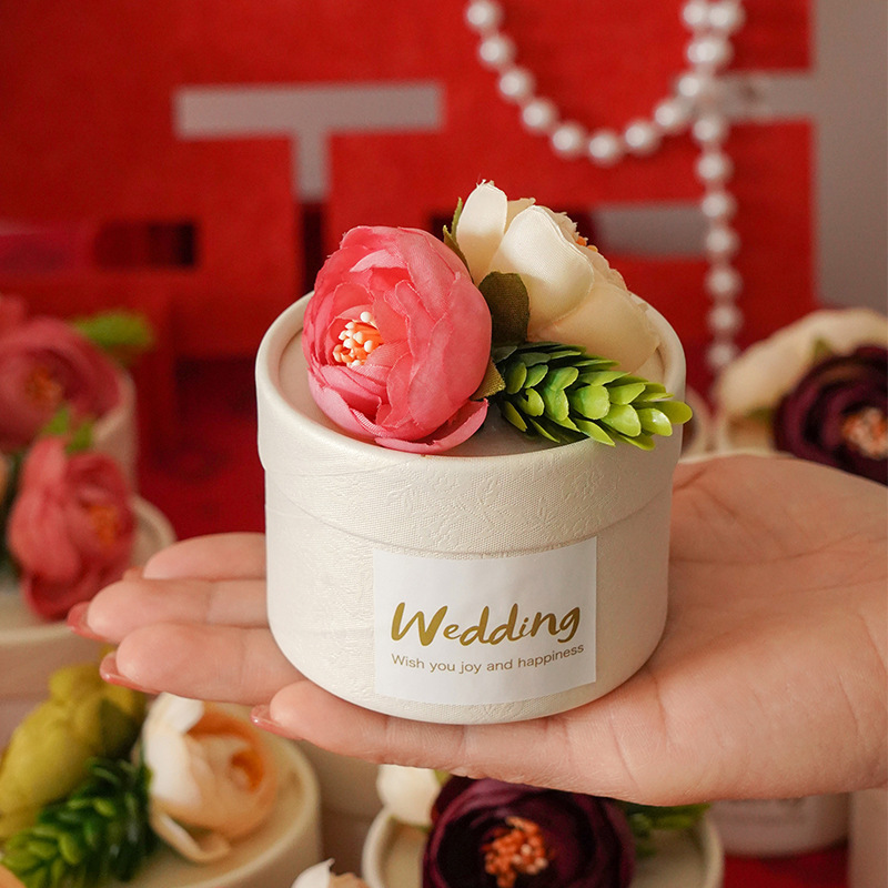 高颜值糖果盒订婚伴手礼喜糖袋中式结婚婚礼喜糖盒ins风喜糖礼盒