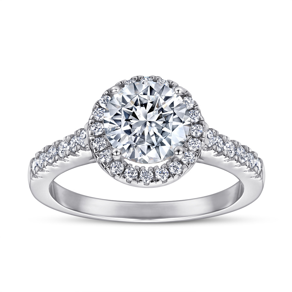 Tonglin 1 carat simulation diamond ring...