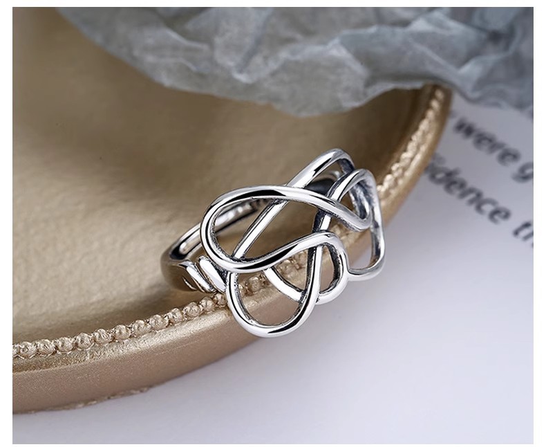 Vintage öppen ring influencer trend designsmycken_voghion.com