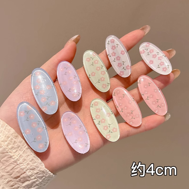 14#Ovalado floral 10 piezas