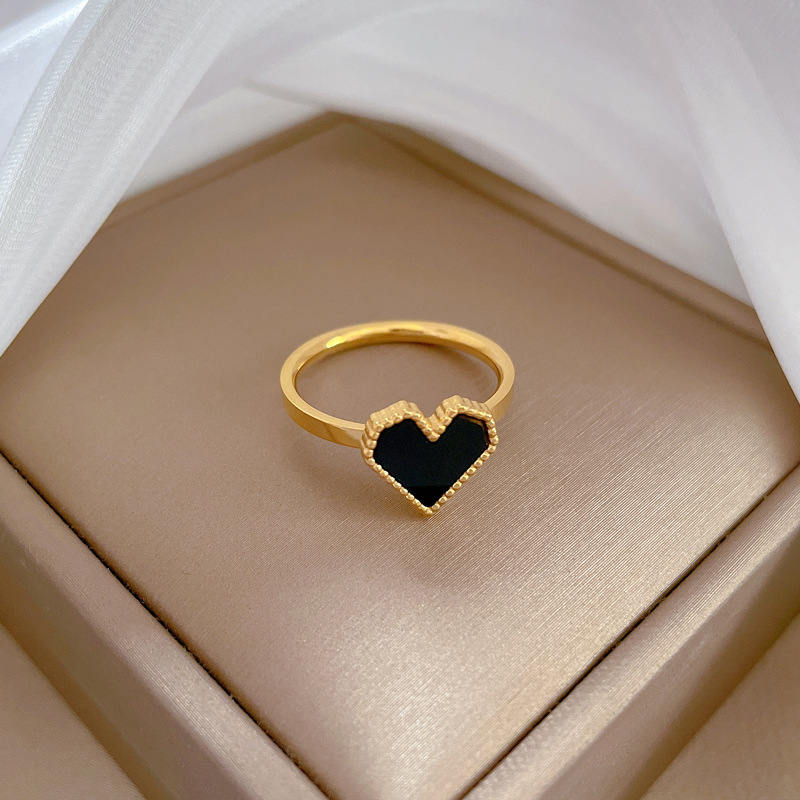 Minimalistischer Titanstahlring Für Damen Und Herren_voghion.com