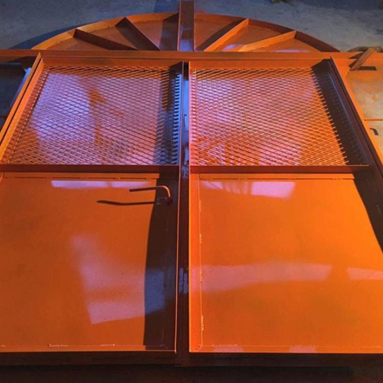 Puerta cerrada anti-choque de la mina FH900 × 1800 puerta anti-choque de la mina