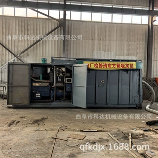俄罗斯电厂停炉检修脱硫灰负压吸灰车XWZF 移动式烟风道仓储式抽