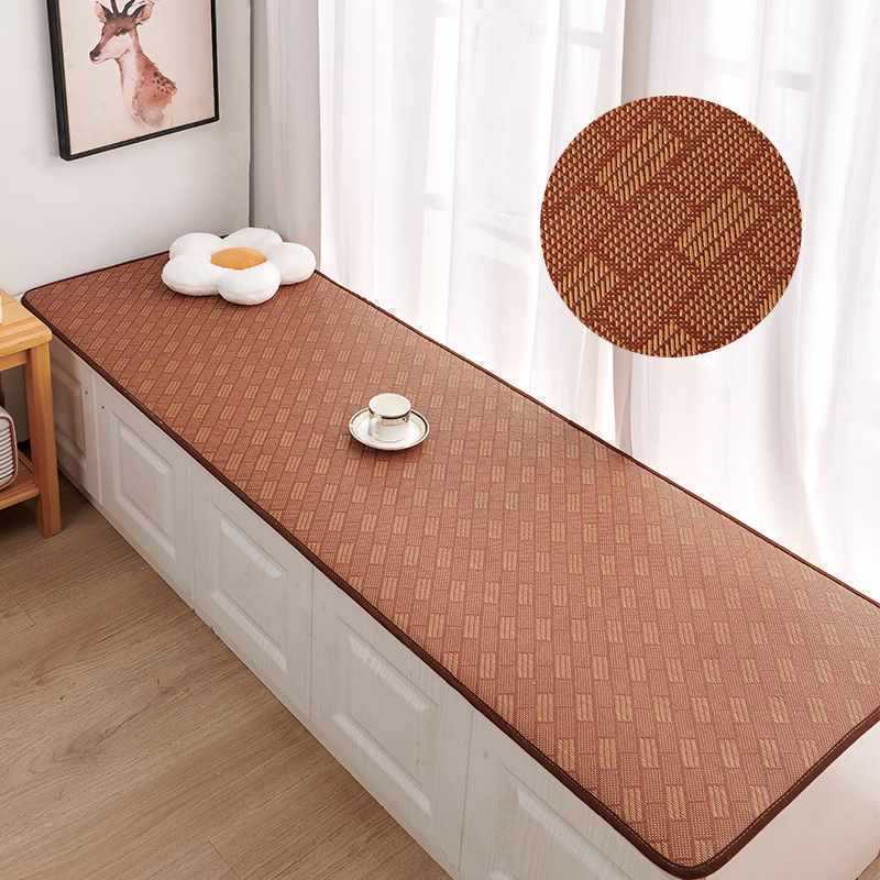 Balcón ventana flotante cojín de arroz se puede personalizar cojín de ventana flotante cojín de sillón de ventana cuatro estaciones engrosado nuevo dormitorio cojín de caña