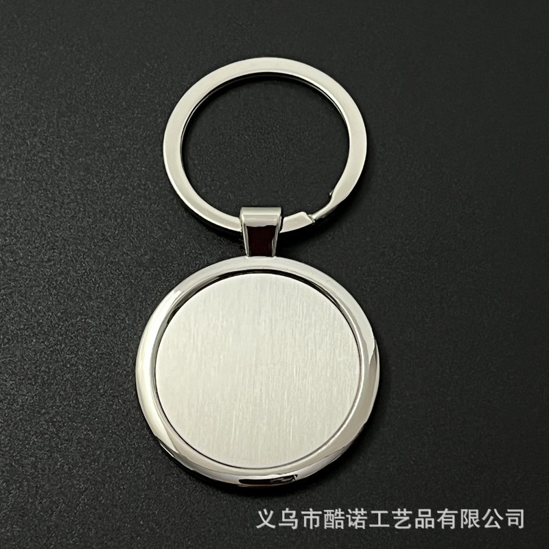 Keychain de metal aleación de zinc llavero de marca única publicidad promocional pequeño regalo