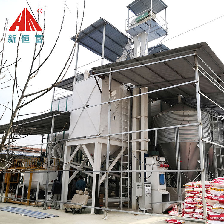 恒富机械大豆饲料成套生产线 大规模乳猪料生产 根据饲料特性