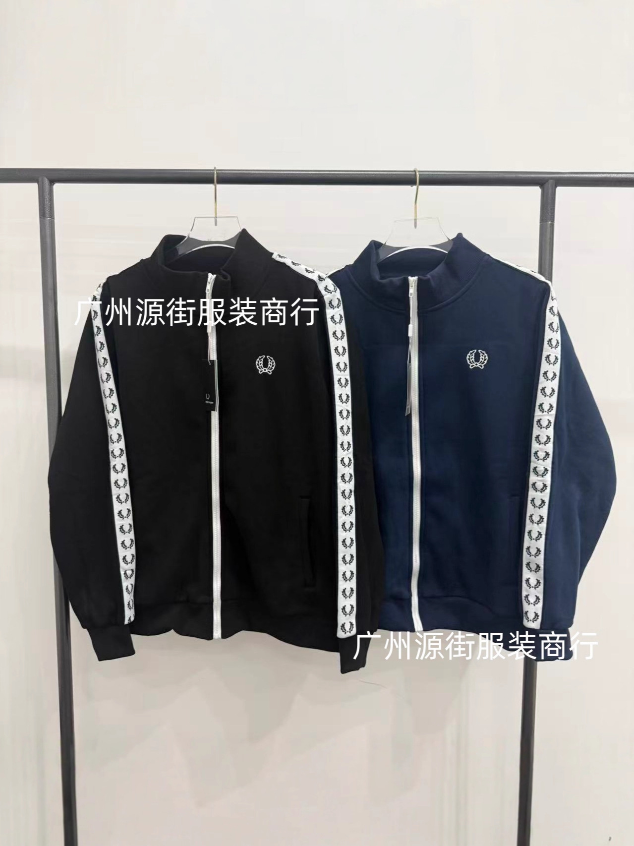 Kişi və qadın üçün fermuarlı sviter jaket, tikməli
