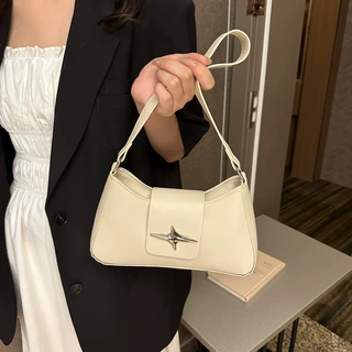 纯色腋下包包女2025新款时尚质休闲单肩包夏天洋气简约小方包潮