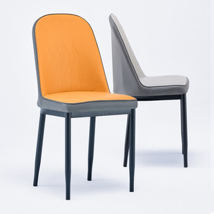 Light luxury dining chair home stool Nordic style simple net red makeup table chair restaurant hotel iron dining table chair