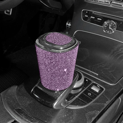 Luminous, In-Car Decoration – Car ashtray - pink-diamond