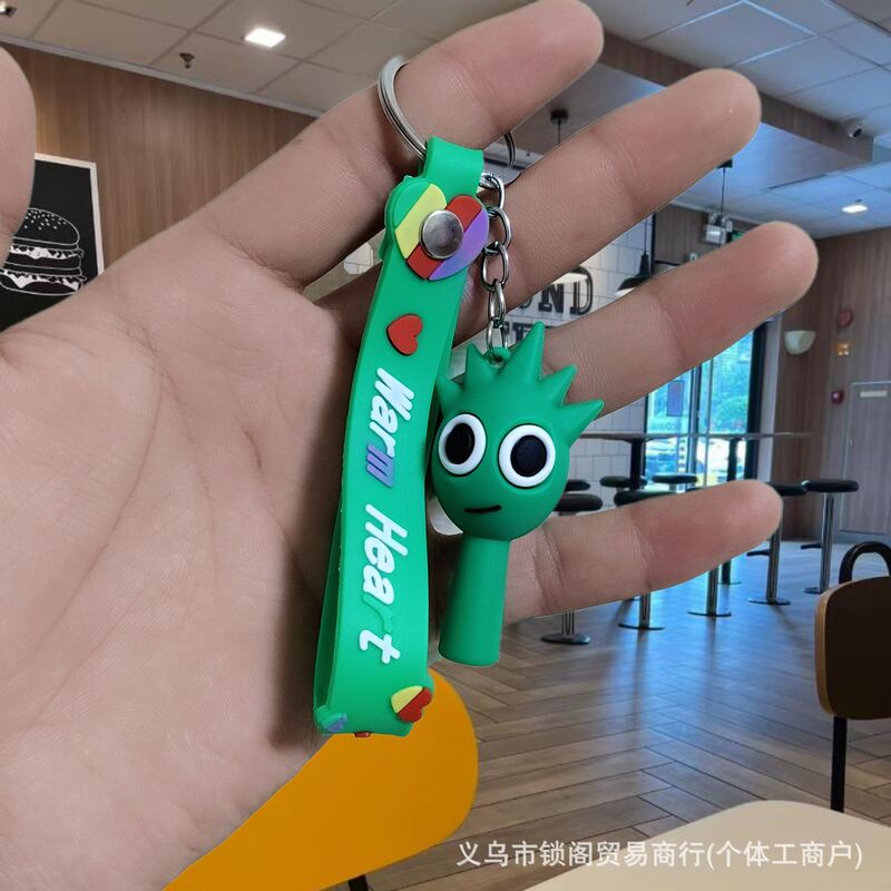 跨境爆款公仔钥匙扣学生包包公仔挂件游戏节奏公仔挂件钥匙链礼品|undefined