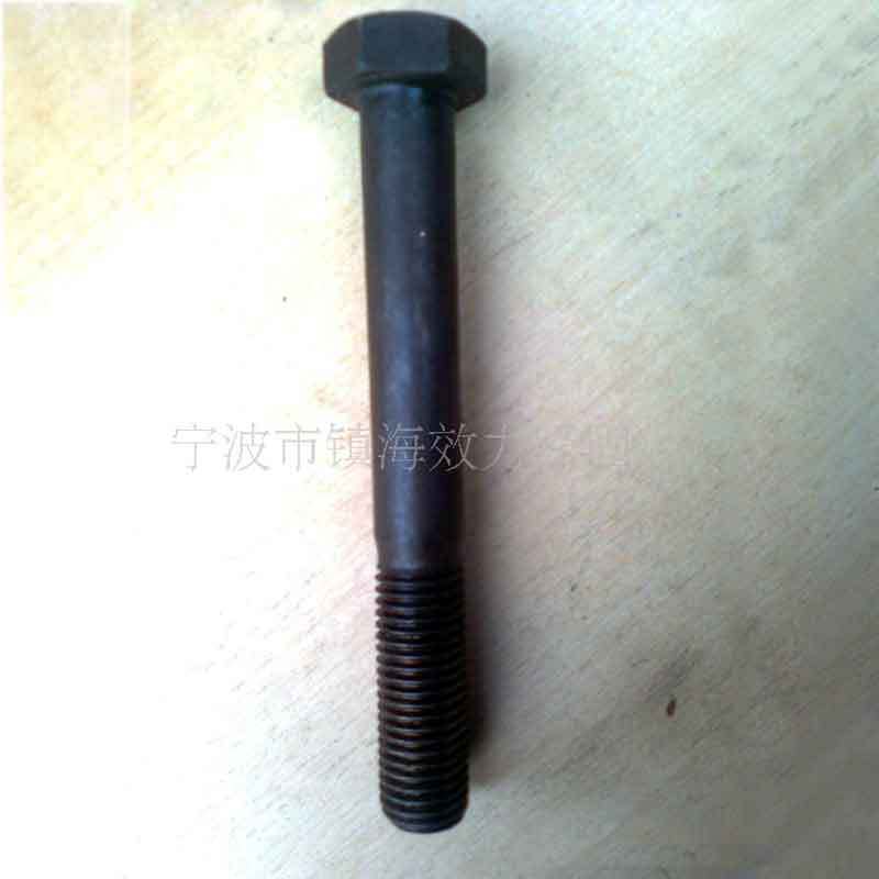抗腐蚀8.8级碳钢外六角螺栓发黑镀锌外六角螺栓适用机械装配