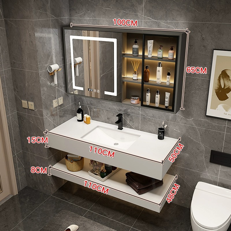 110cm con gabinete de espejo inteligente