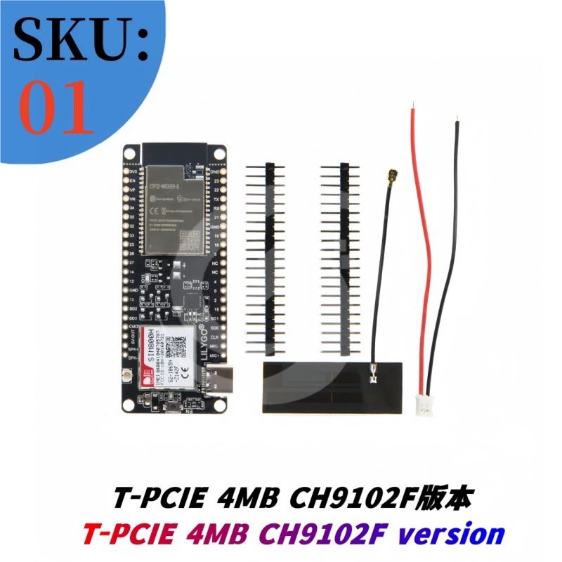 T-PCIE ESP32 PMU 2G 3G NB-IOT 4G CAT1 CAT4 GPS