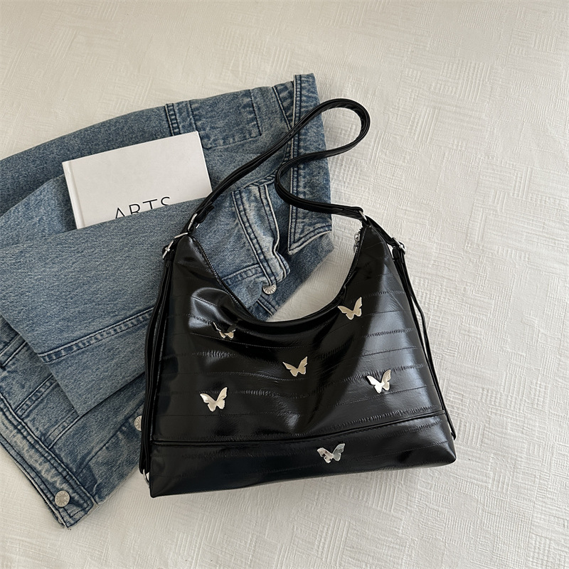 Butterfly decoración de viaje mochila 2024 nueva anguila nicho mochila de hombro de gran capacidad de viaje mochila multiuso