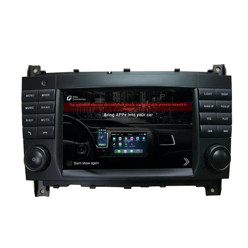 Подходит для Mercedes C-Class W203 7" Android-навигация, автомобильный Bluetooth, 2002–2009