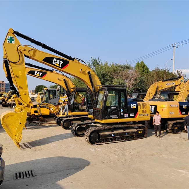 Exportación de Arabia Saudita de alta calidad y alto rendimiento de excavadoras usadas Carter320 312 330