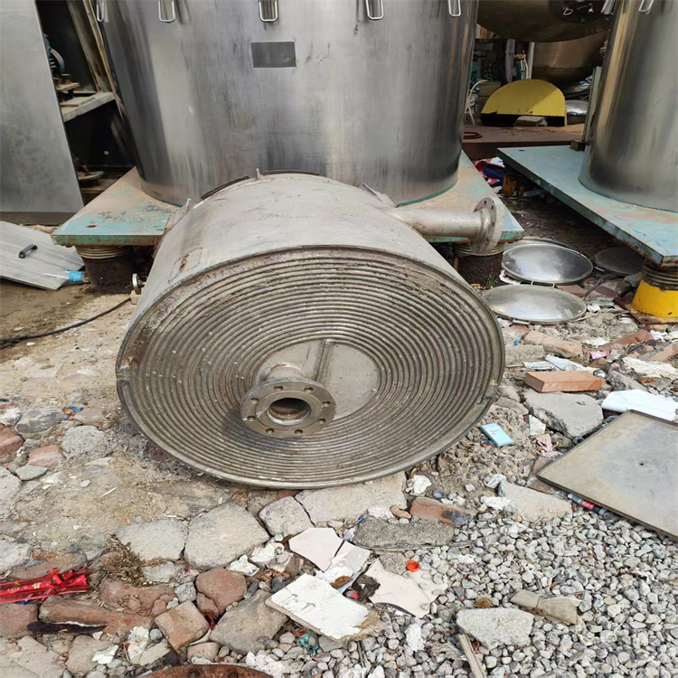 二手螺旋板换热器 小型PP改良石墨列管冷凝器 钛材5到100平方盛源