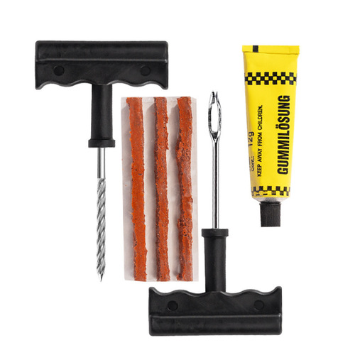 Car Tire Repair Kit 6-Piece Motorcycle Tire Repair Tool Vacuum Tire Burst Tire Repair Tape Emergency