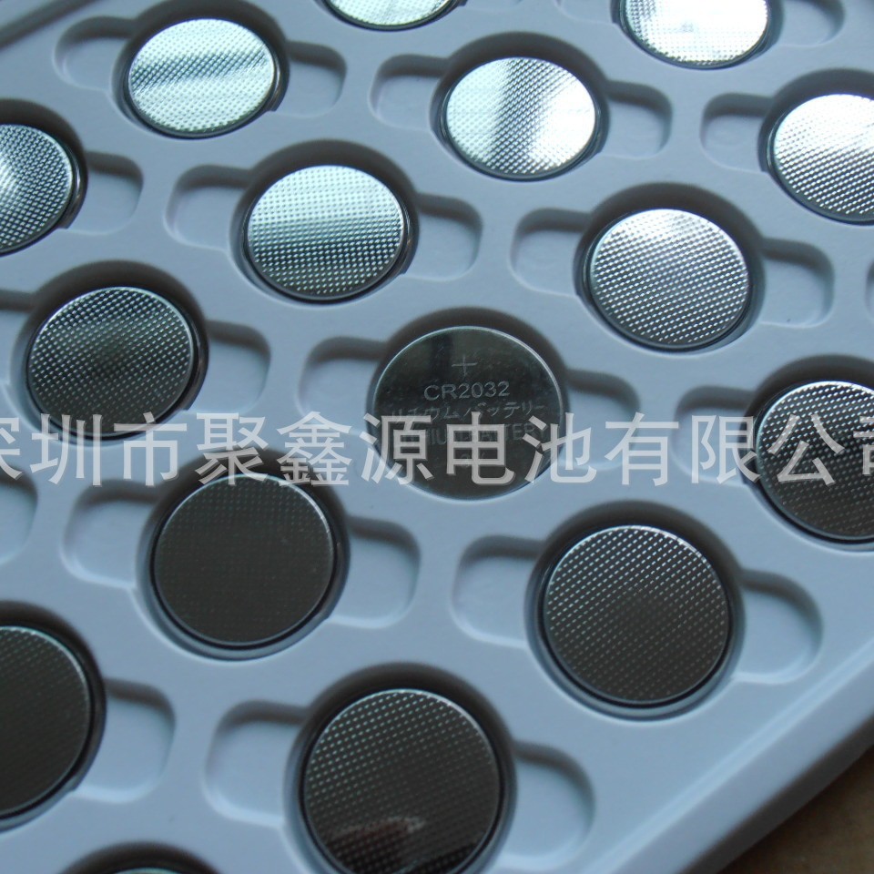 【聚鑫源】厂家直供LED灯电子产品CR2032电池 CR2032