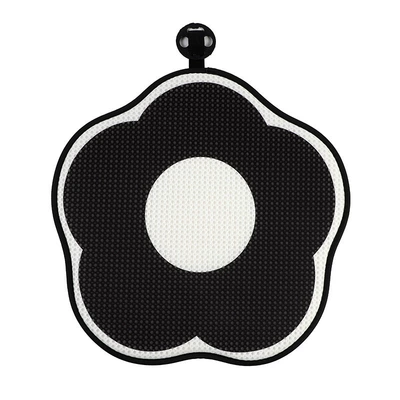Headrest and Lumbar Support Creative: Headrest - ice-silk-white-edge-flower-front-row