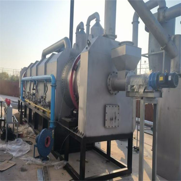 Tubo de bambú, tubo de bambú, astillas de bambú, equipo de fabricación de carbón, horno de carbonización de bambú gasificada de alta eficiencia