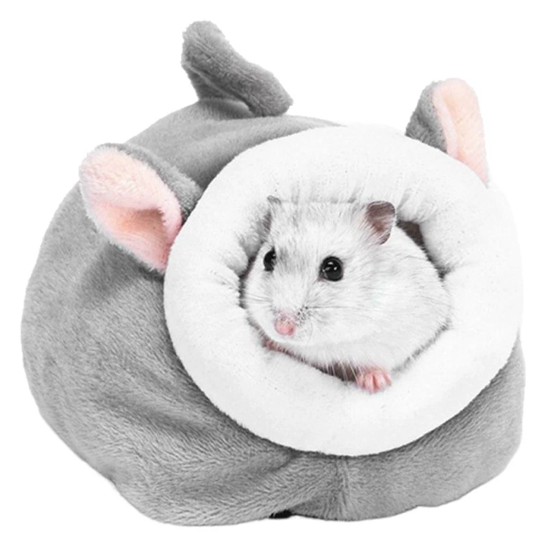 Хлопковое гнездо хомяка утолщение зимой теплый дом мультяшный детский коврик