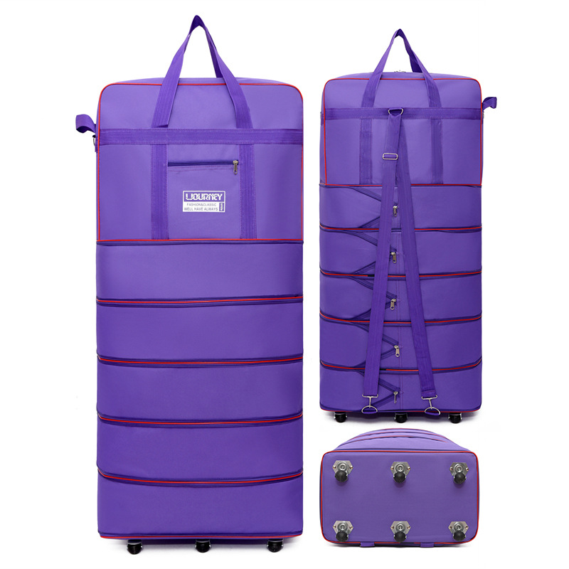 The huge purple number has five floors of expansion and 6 universal wheels.