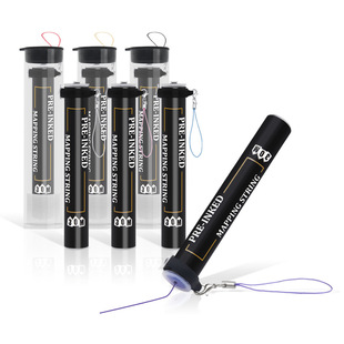 30m High-Quality Tattoo Ink Line Ruler Positioning Mapping Line Mappingstring Transparent Tube Portable Package
