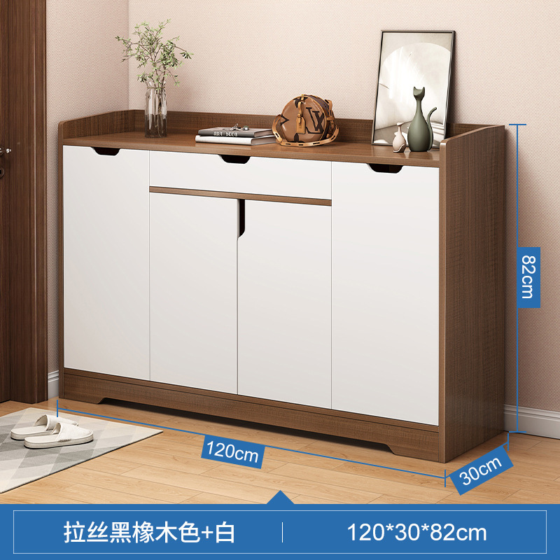 Gabinete de zapatos de puerta doméstica nuevo modelo 2024 explosivo corredor exterior de entrada en el armario de entrada integral de almacenamiento económico de zapatos estante