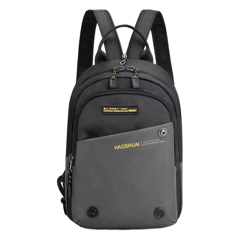 Ventas directas de fábrica nuevo casual deportes hombres y mujeres bolsa de pecho multifuncional moda mochila moda crossbody bolsa al aire libre