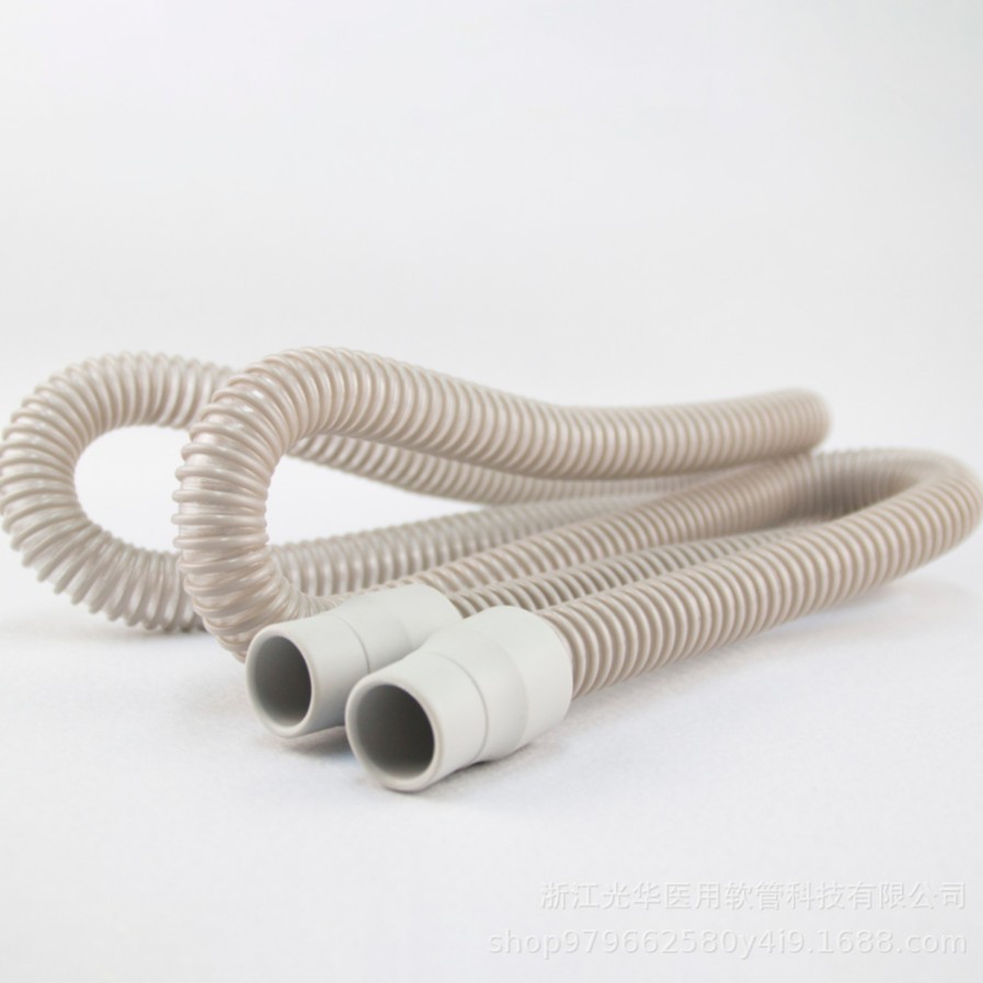 呼吸管 呼吸机管 吸氧管 医用软管 CPAP 面罩管 呼吸回路 厂家直