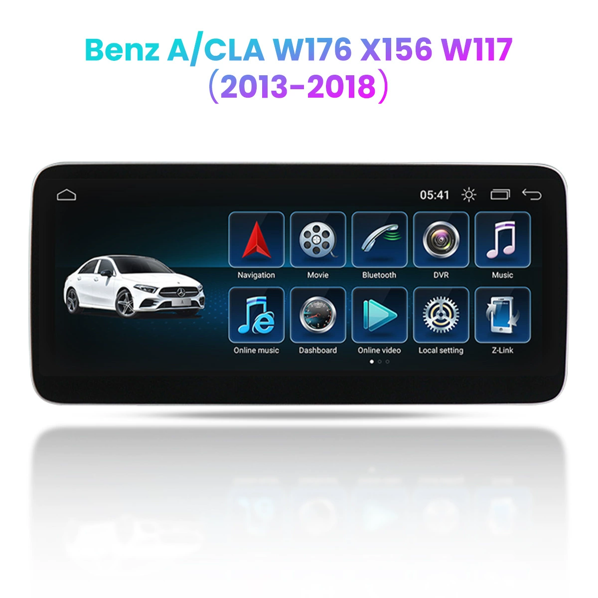 Специализированный для Mercedes-Benz A-Класс W176 13-18 авто крупноэкранный специальный Android навигатор