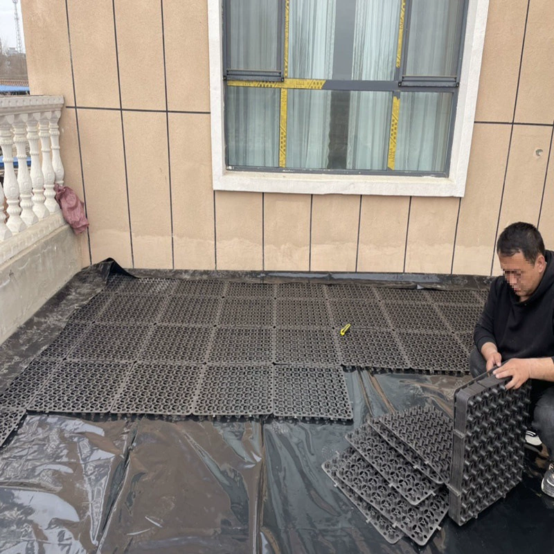 Доска для защиты корней растений, пластиковая дренажная доска для крыш, воздушного сада, зеленения, балкона, фильтрующая доска для цветов и травы