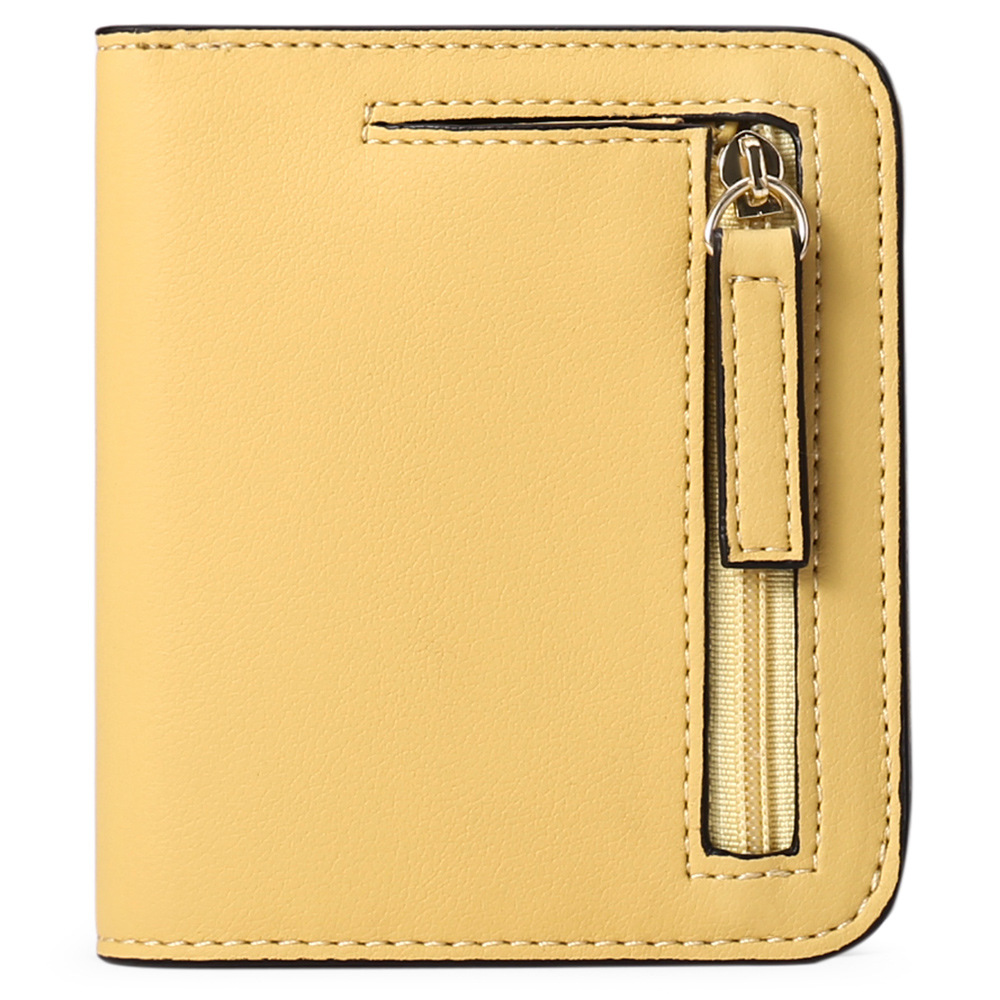 Women's Solid Color Pu Leather Open Wallets display picture 2